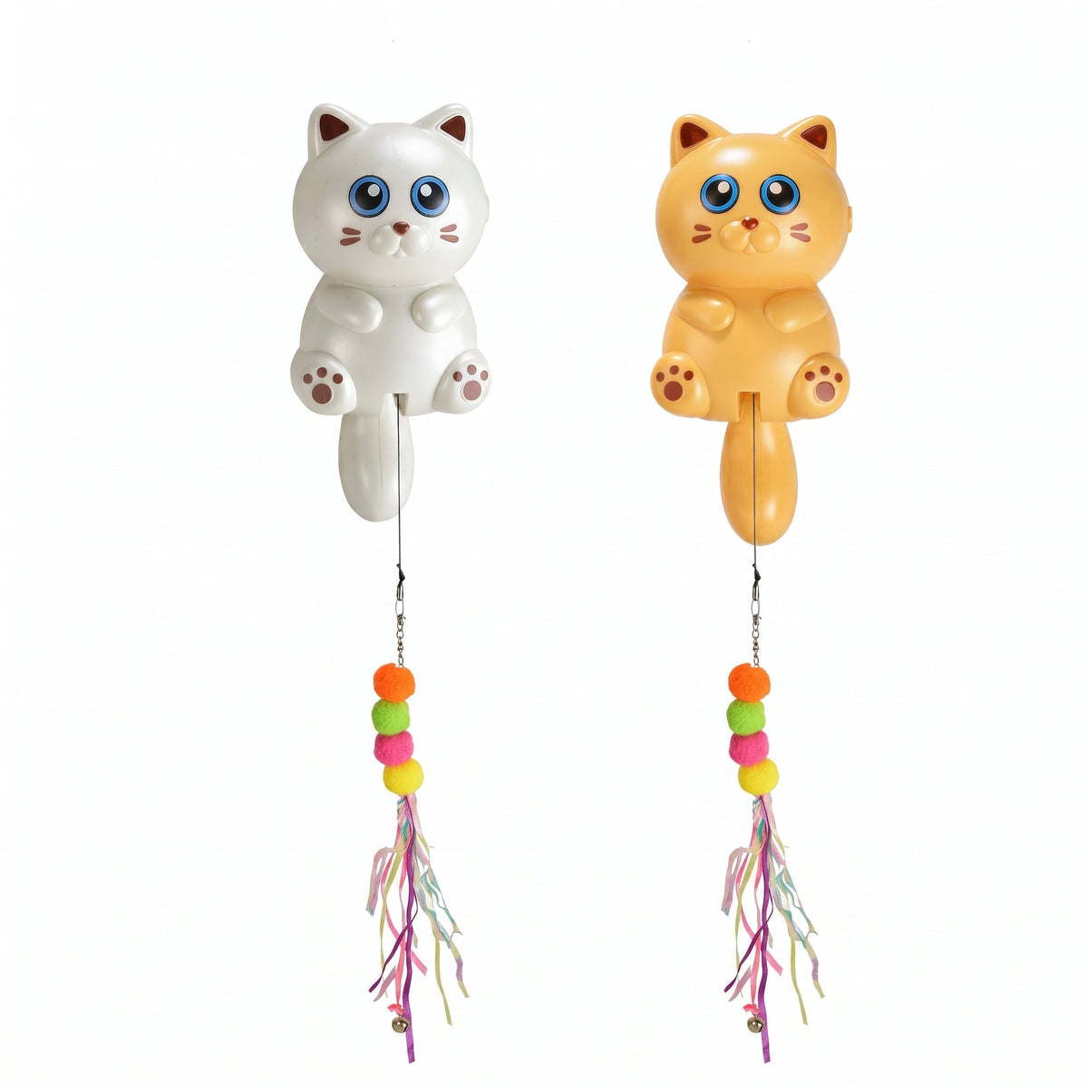 Electric cat teaser rope with bells